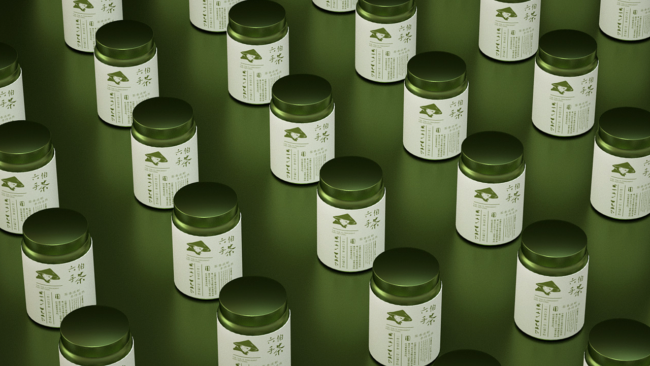 「六伯手茶」品牌包装设计 - 茶香浓郁·手作自然