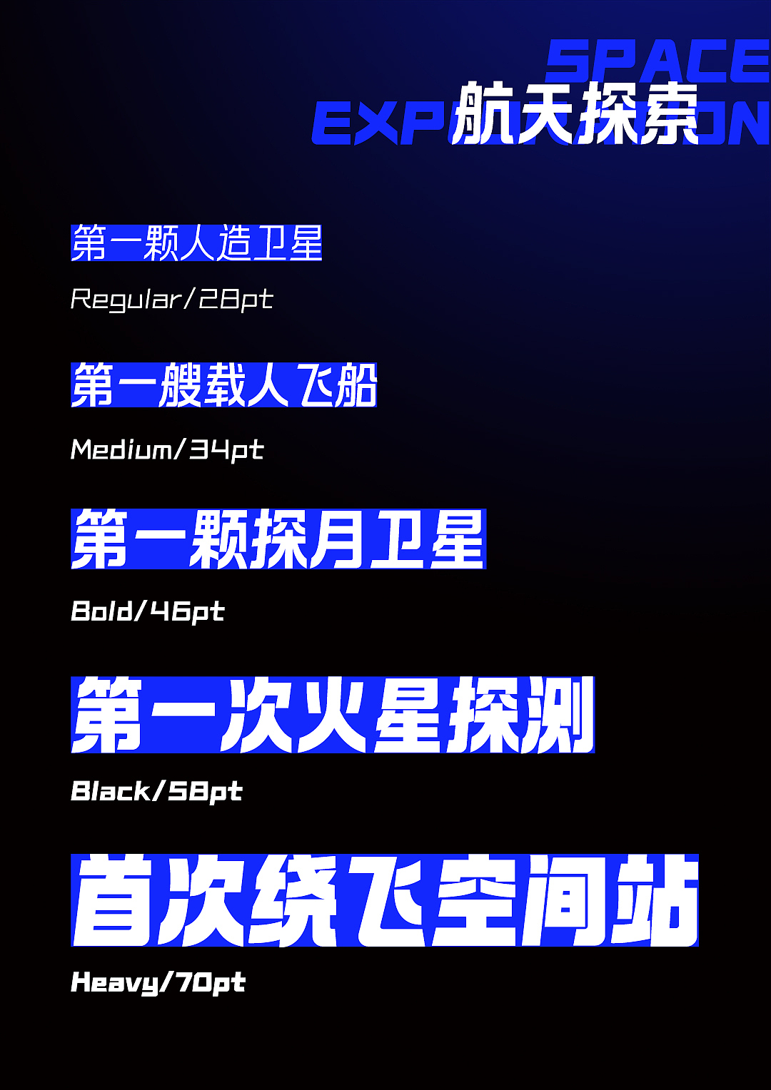 汉字移民太空?Taikofonts,一场字体的太空失重之旅!