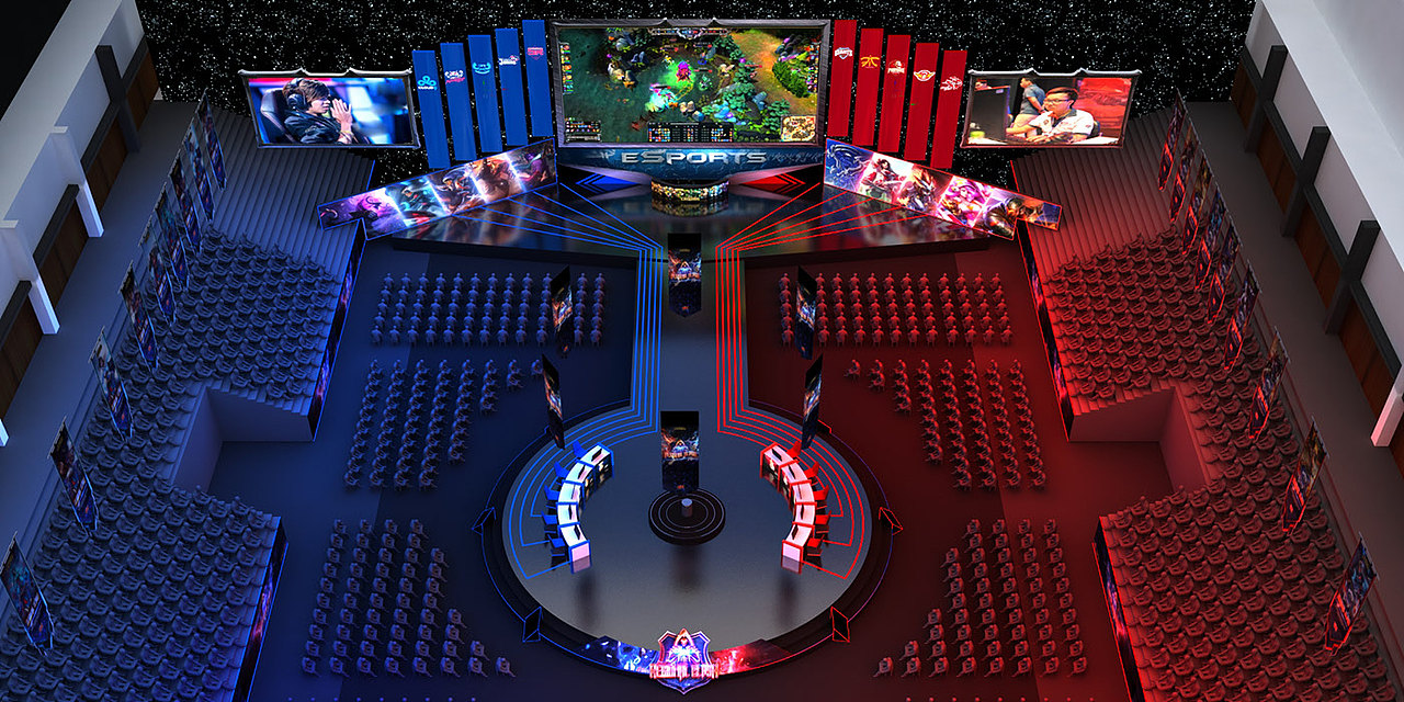 英雄联盟舞美舞台