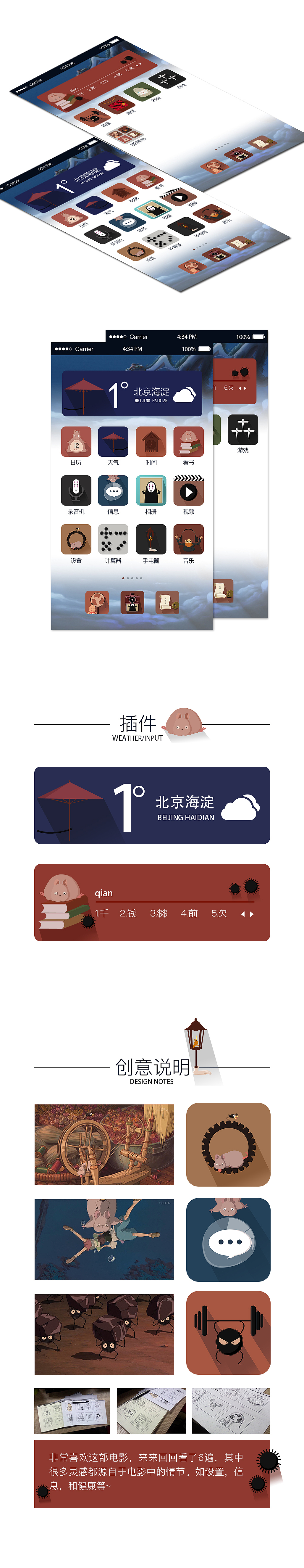 千与千寻主题图标（图ZNDA5ODA0MTI=） - 图标 - 站酷设计师lilyjuan原创素材 - 站酷ZCOOL