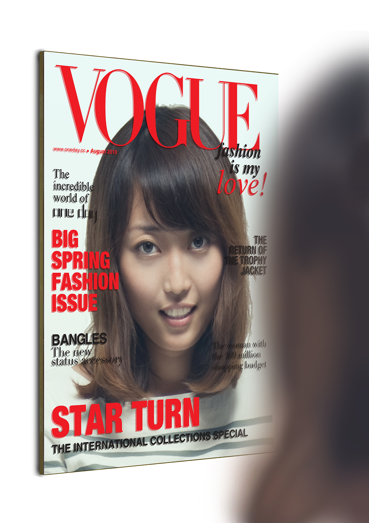 封面人物镜子 2010年作品 