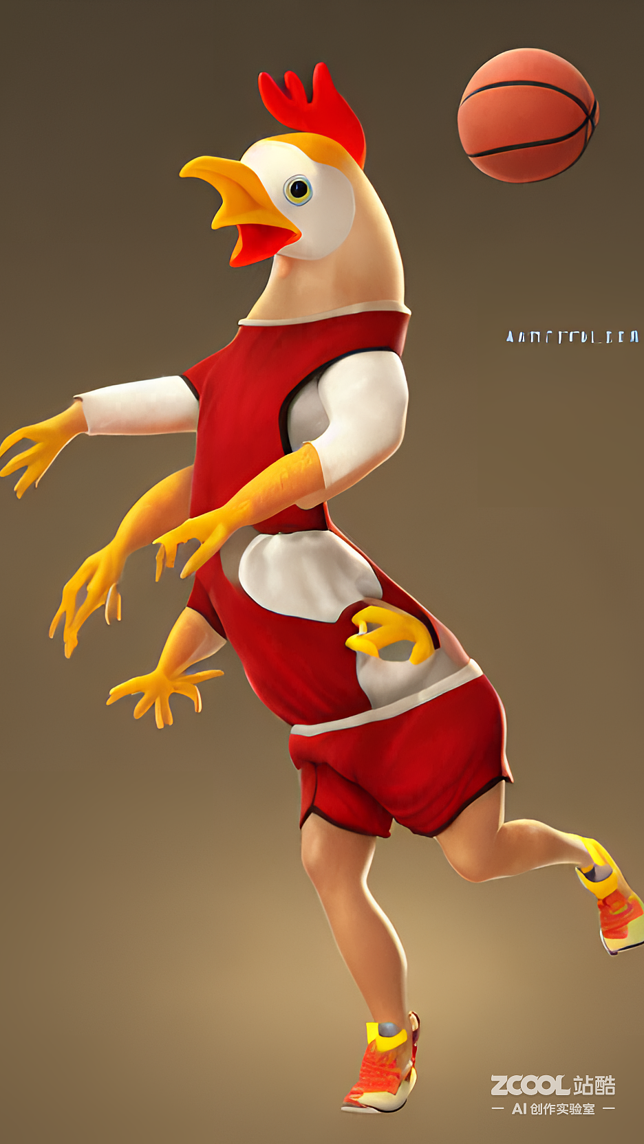 #AI创作实验室#站酷眼中的鸡哥