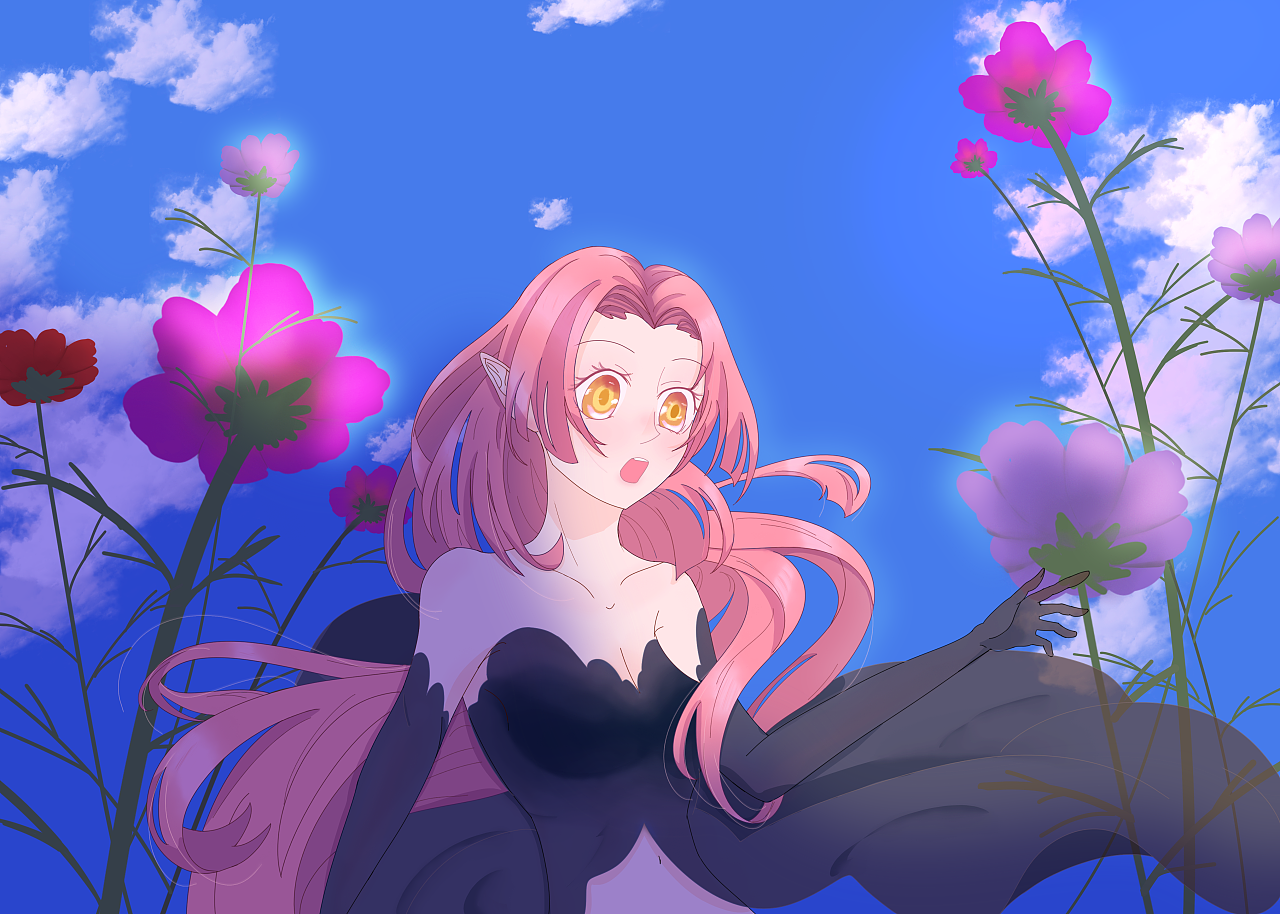 花妖|插画|创作习作|z04511673 - 原创作品 - 站酷 (zcool)