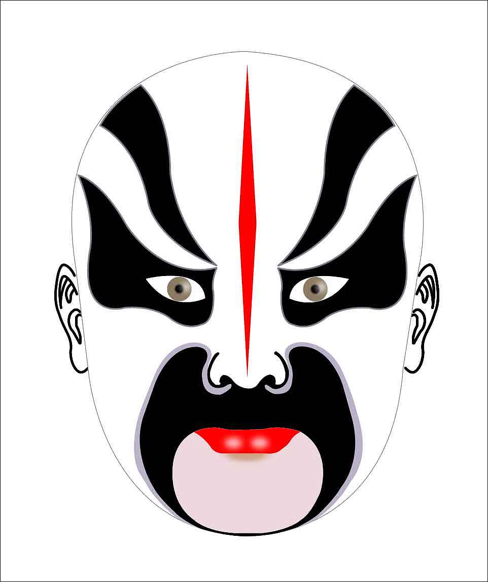 京剧脸谱