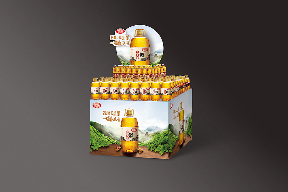 鲁派花生油包装升级