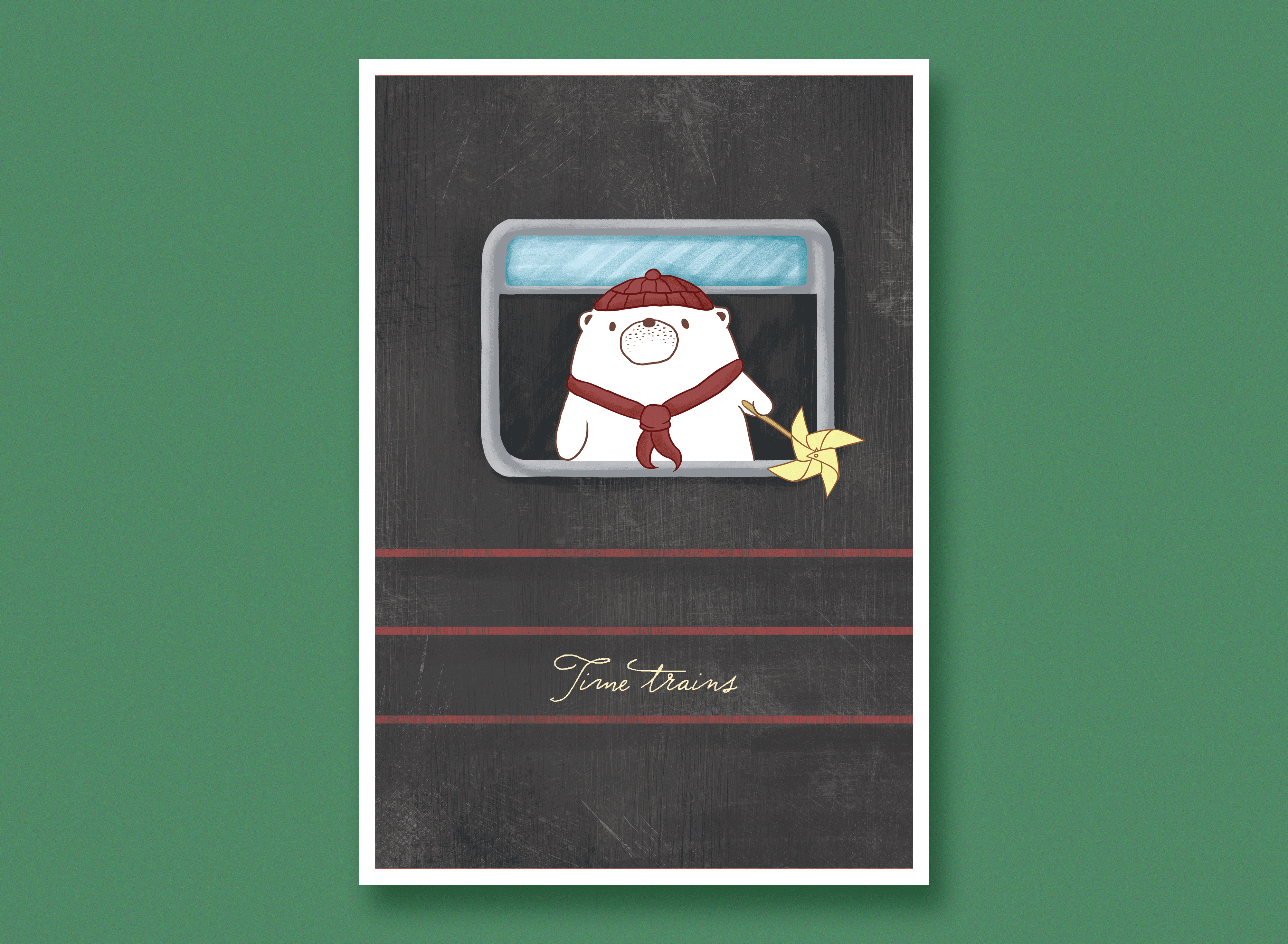 时光列车（图ZMTcyMDgxNTky） - 商业插画 - 站酷设计师喵阿慌FF原创素材 - 站酷ZCOOL