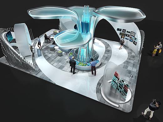 展位、展厅 cad施工图 展示柜 陈列 活动3d商场