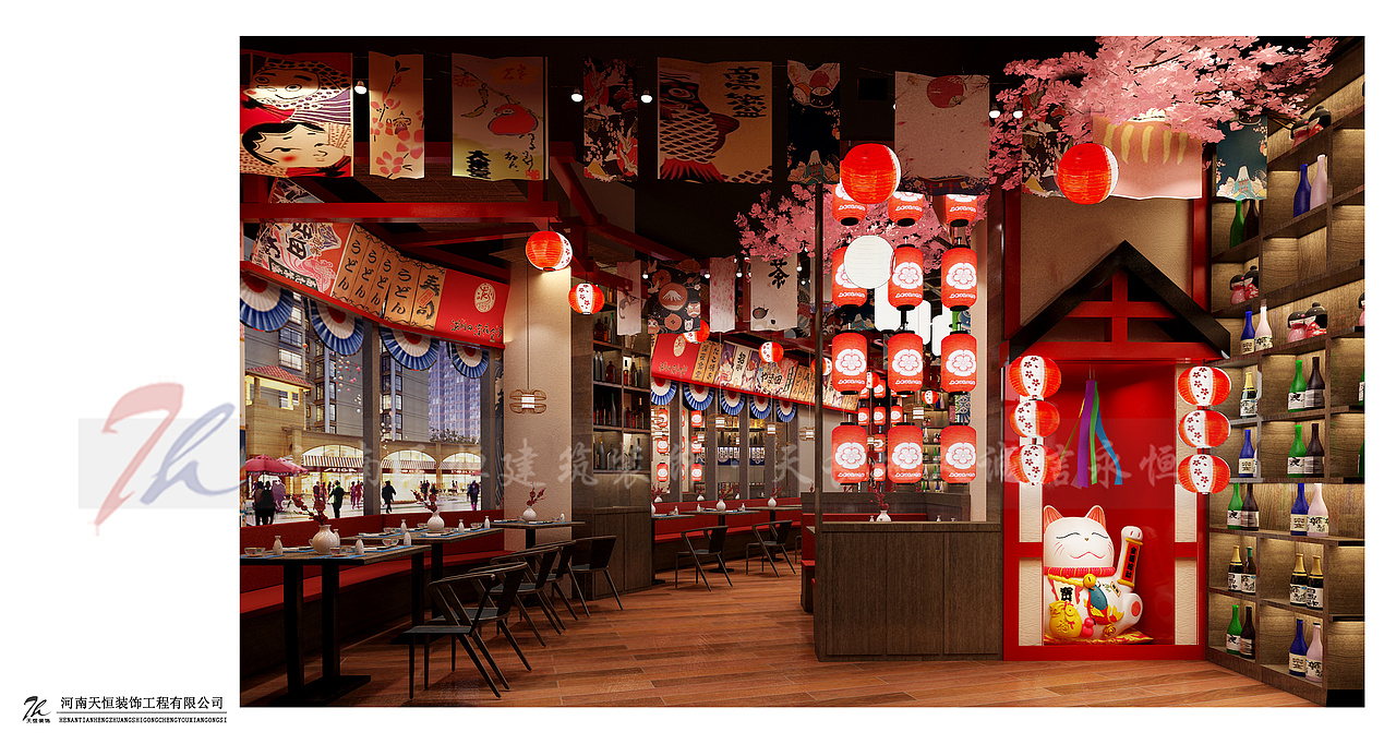 日式餐饮设计最看重什么?氛围感?郑州专业设计公司