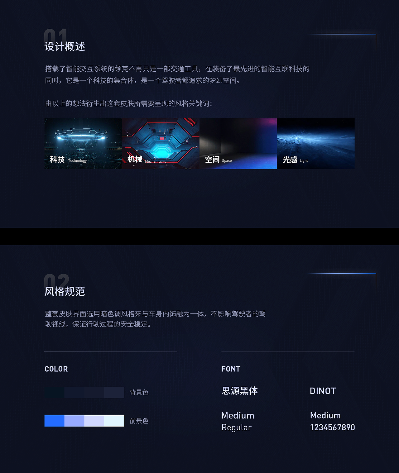 领克02车机主题-科技空间（图ZMTI1NTAyMDY4） - 主题/皮肤 - 站酷设计师好吃的蛋黄酱原创素材 - 站酷ZCOOL