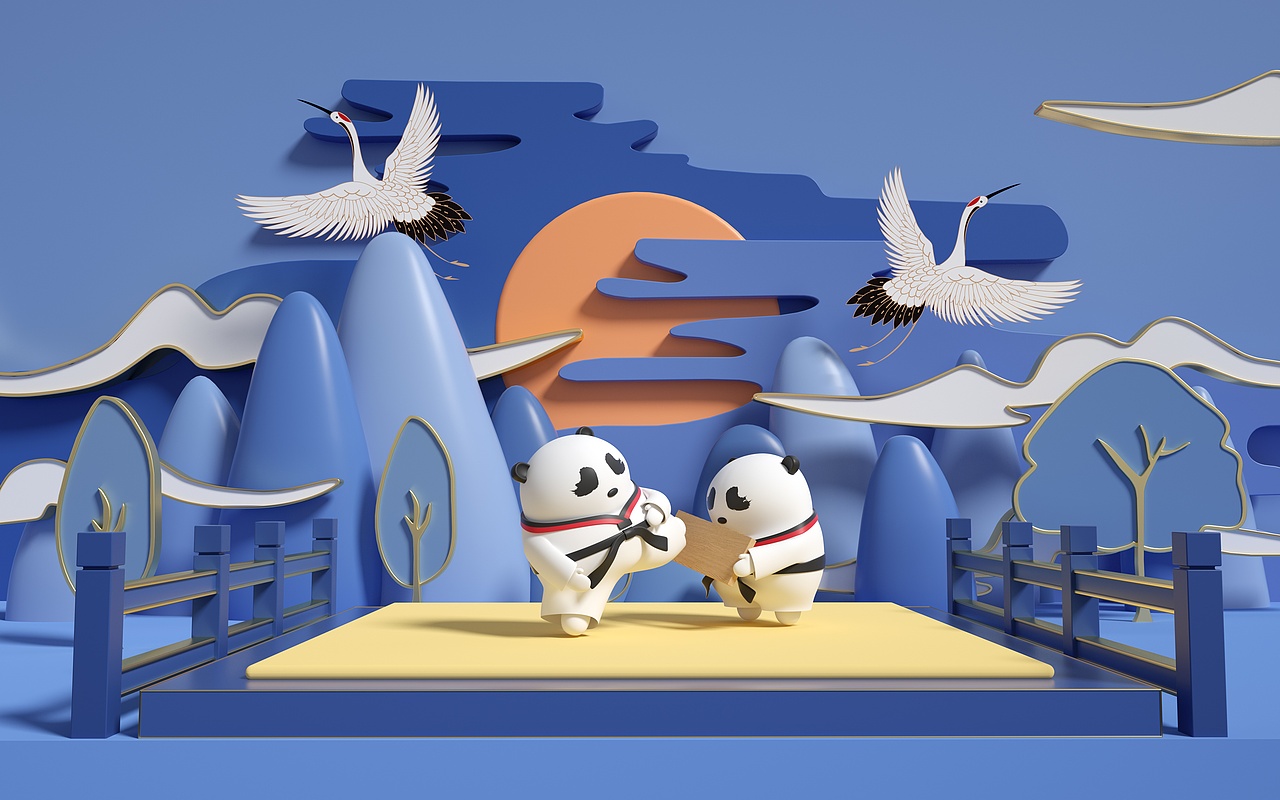 中国功夫熊猫（图ZMjE1NDc1MTgw） - 手办/模玩 - 站酷设计师子非乌鸦原创素材 - 站酷ZCOOL