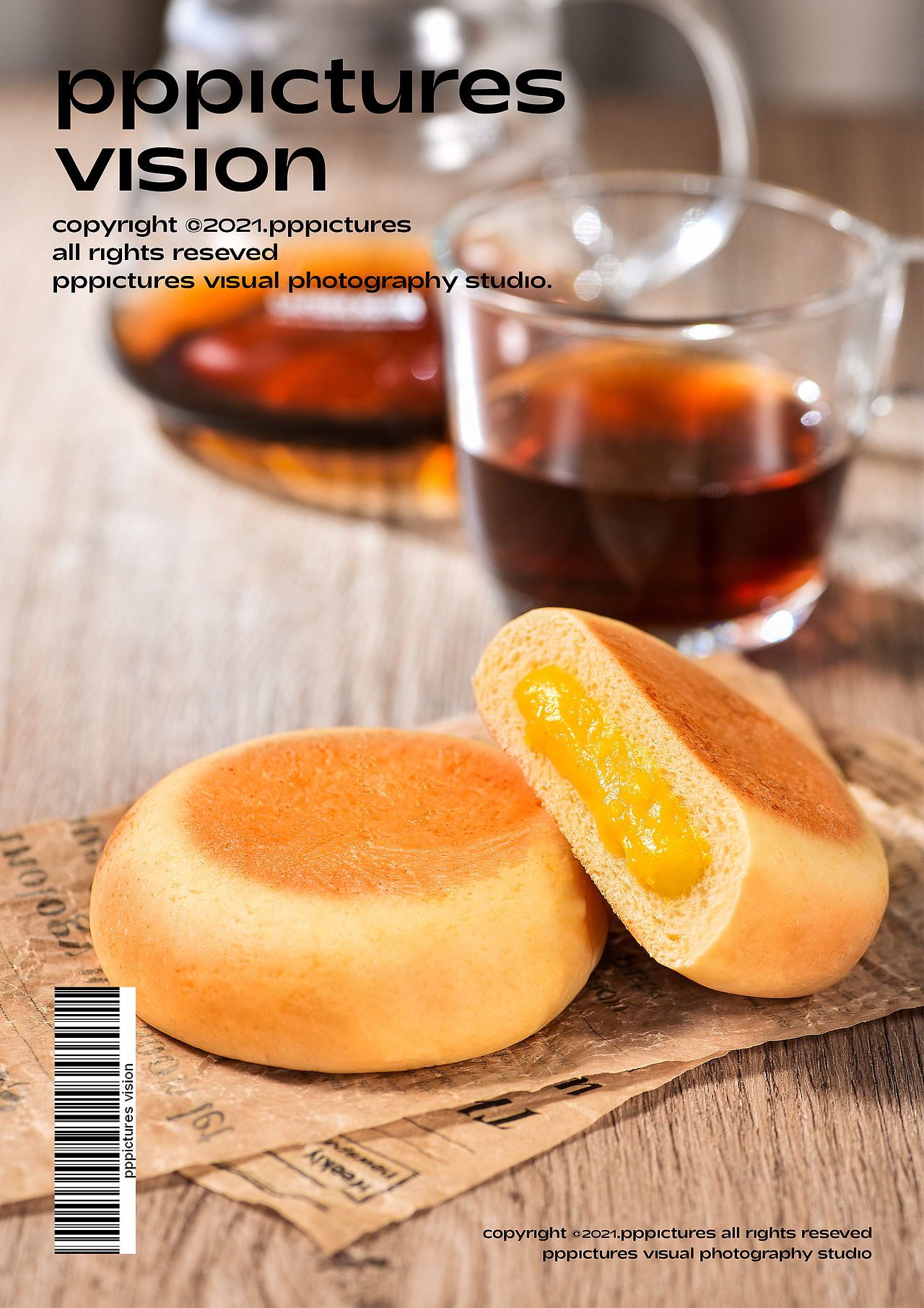 夹心餐包&虎皮面包拍摄