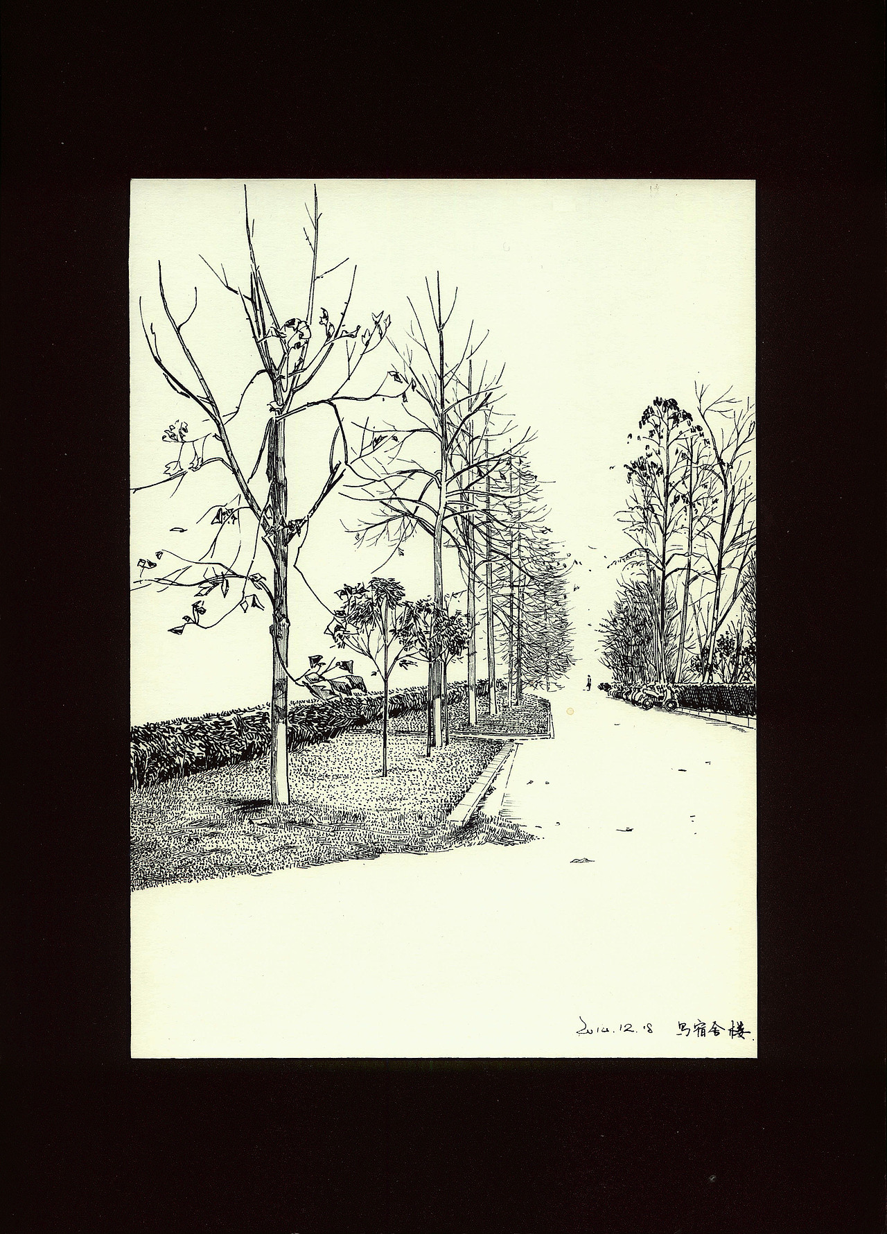 中国美术学院校园写生