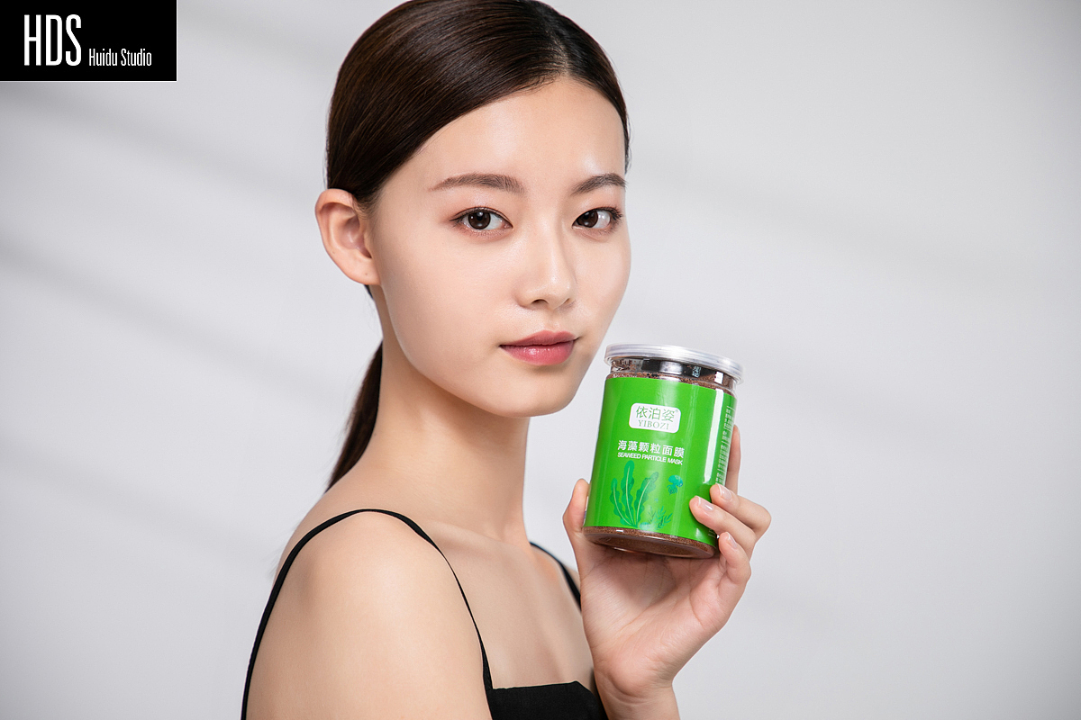 海藻面膜产品模特+静物+视频拍摄+详情页制作（图ZMTgxOTkzOTc2） - 人像摄影 - 站酷设计师HDS灰度电商原创素材 - 站酷ZCOOL