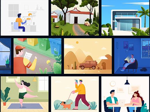 个人2020插画练习