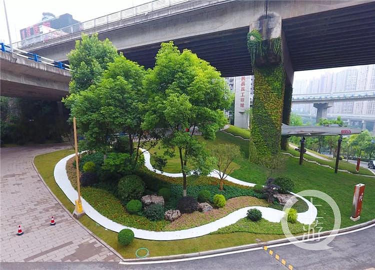 白沙高速公路景观绿化|空间|景观设计|laugh_ - 原创作品 - 站酷