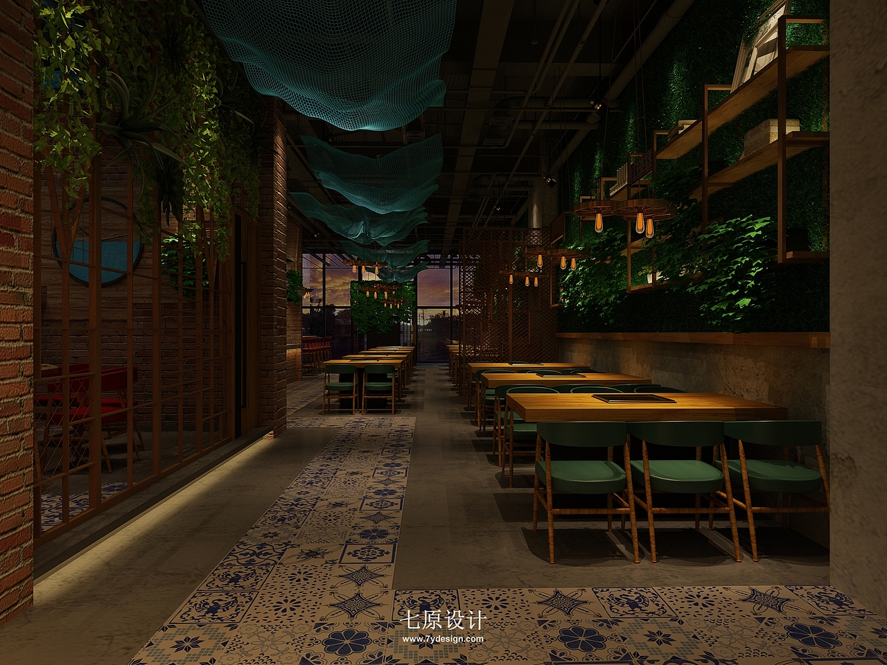 锅时间_火锅店设计_七原设计（图ZMTc2ODA1MDQ0） - 家装设计 - 站酷设计师七原设计原创素材 - 站酷ZCOOL