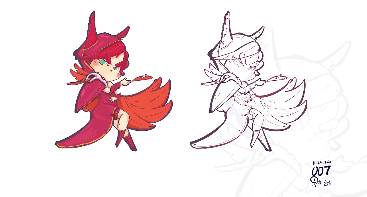 练线以后有了点成果