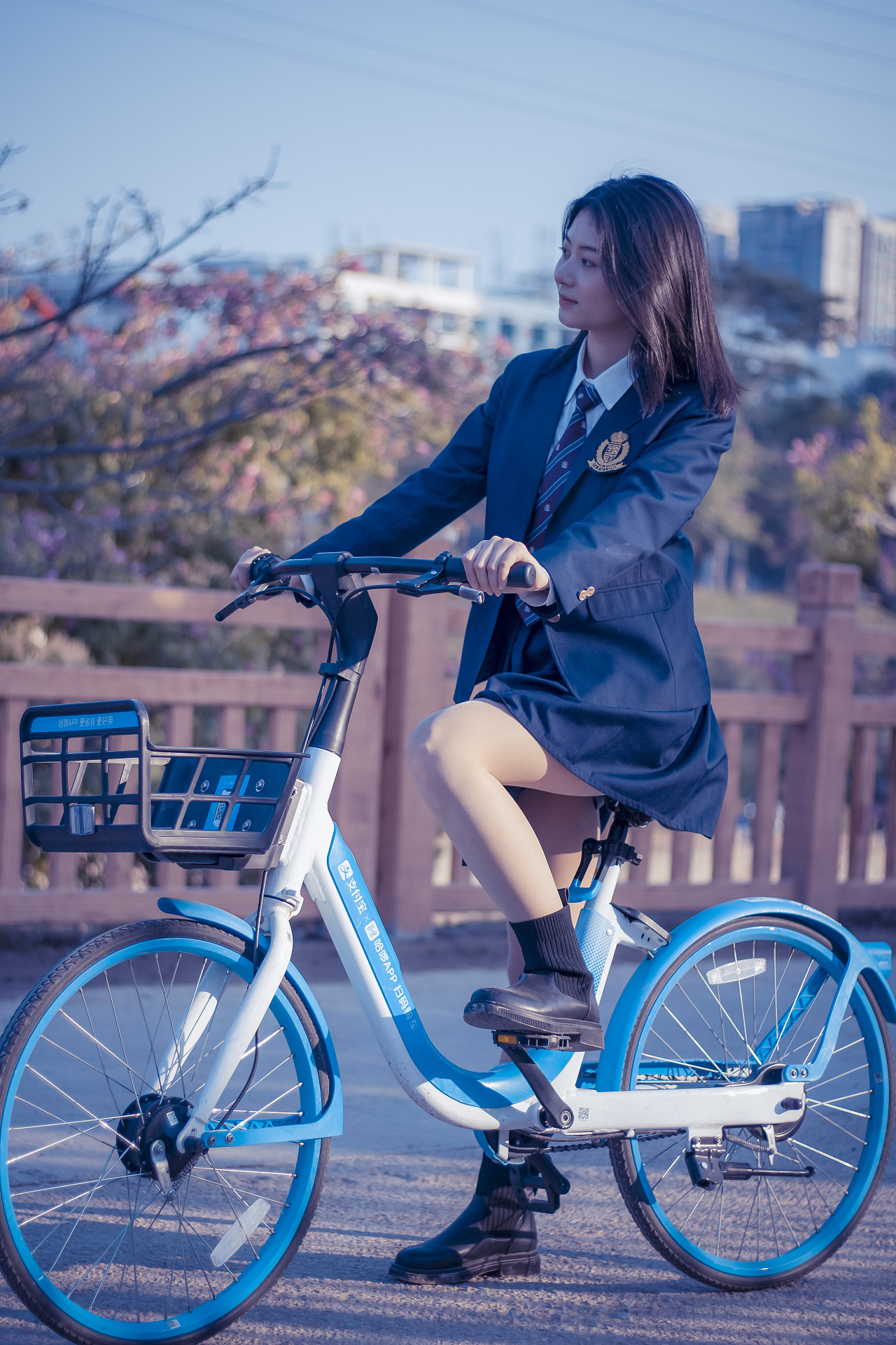 公里踩单车美女|摄影|人像摄影|都市影摄 - 原创作品 - 站酷 (zcool)