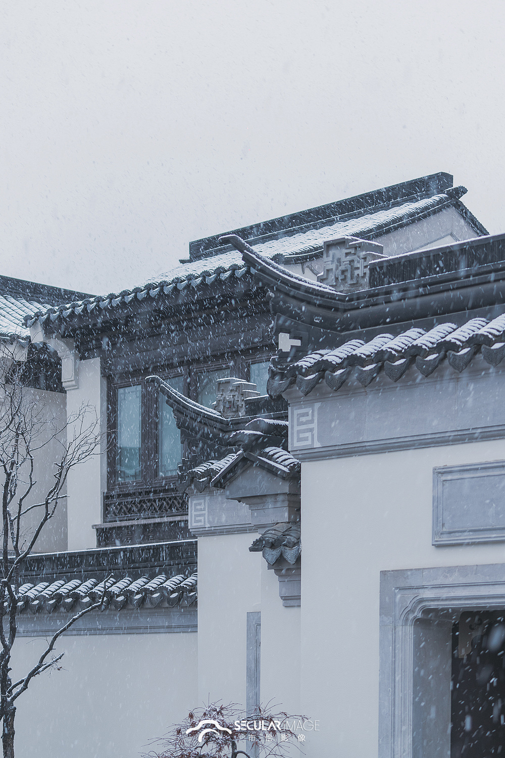 融创·西安揽月府 雪景（图ZMTQ3MzY0NTk2） - 环境/建筑摄影 - 站酷设计师市侩原创素材 - 站酷ZCOOL