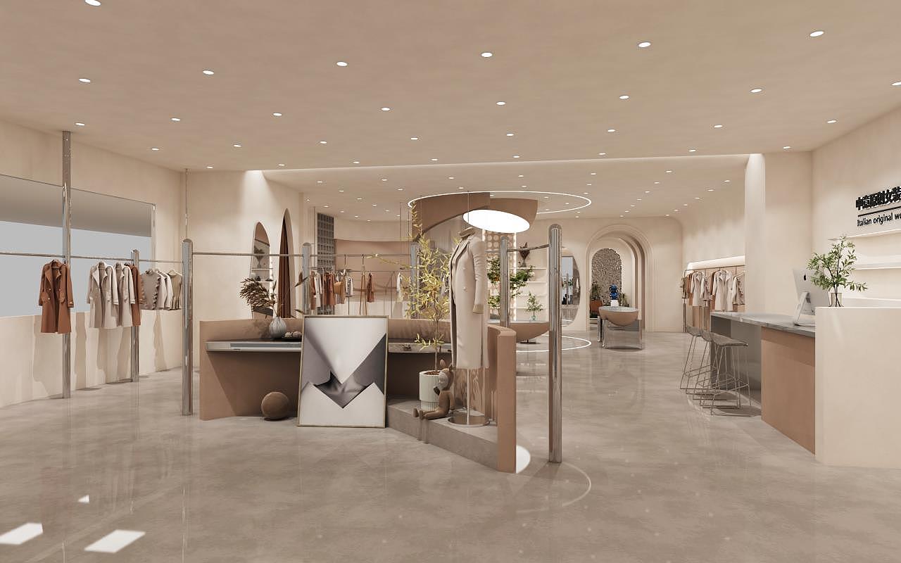 中意女装店设计