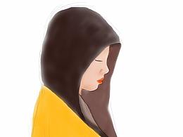 人生第一副手繪（雖然畫的丑，但慶幸找到了自己所愛）