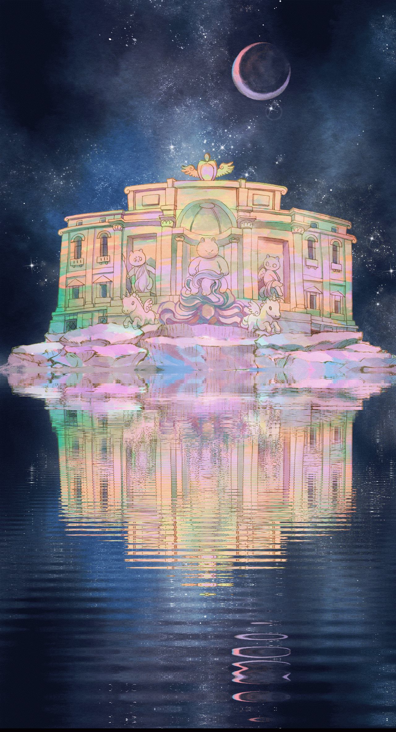 许愿池（图ZMzE0NjM3NjQ0） - 创作习作 - 站酷设计师钧升jun原创素材 - 站酷ZCOOL