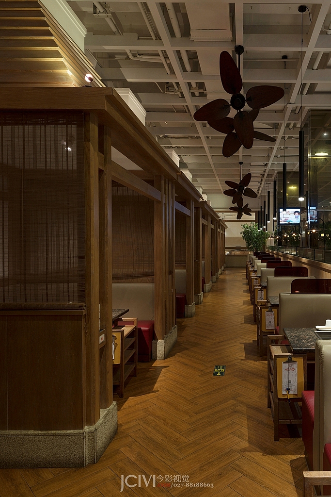 武汉商业空间摄影 酒店拍摄餐饮空间店铺拍摄 建筑空间摄影 四季恋锅餐厅摄影-今彩视觉