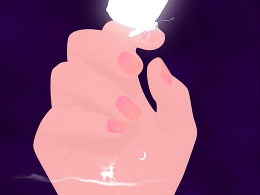 【手的幻想】（个人主页-ZMzY4NTkwNDA=） - 创作习作 - 站酷设计师木灵栖原创素材 - 站酷ZCOOL