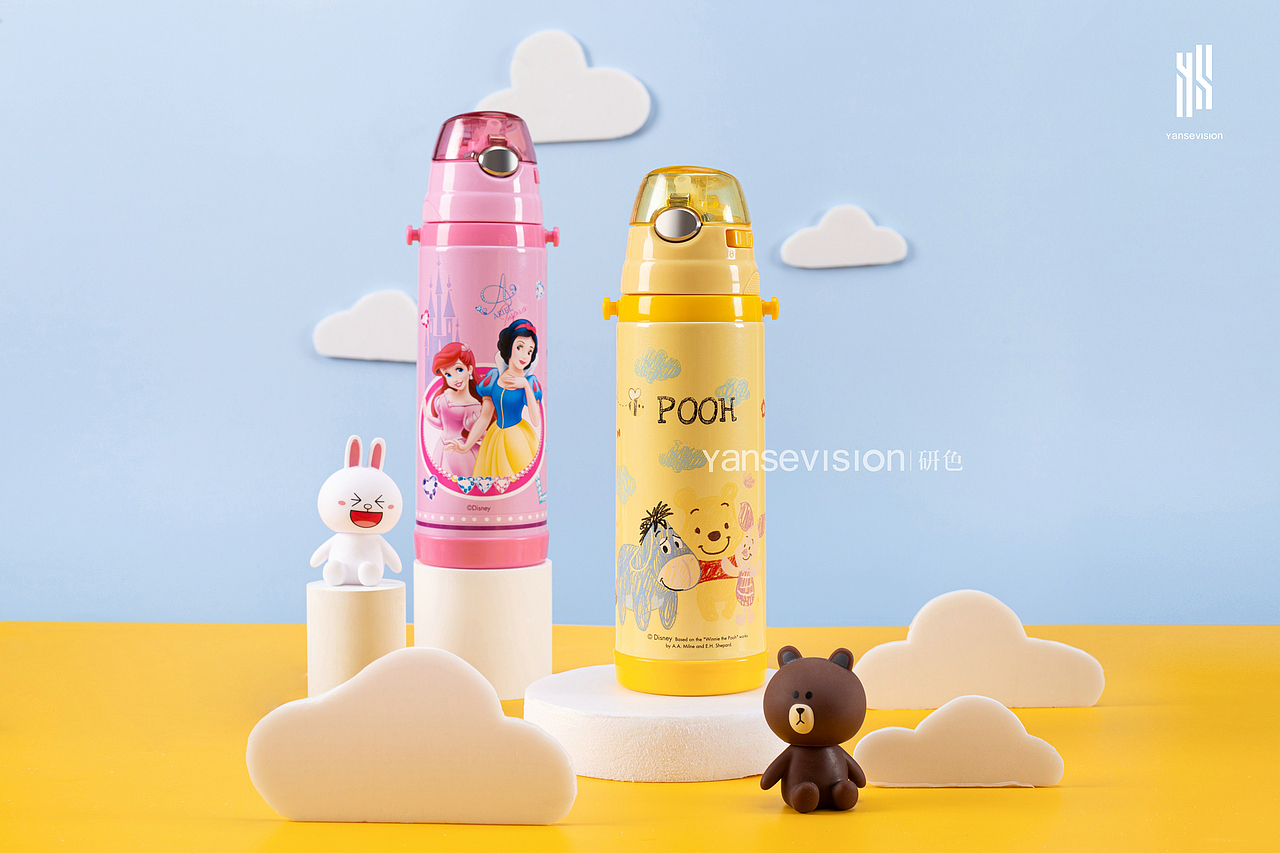 卡通保温杯拍摄（图ZMjEwMDIwNTUy） - 产品摄影 - 站酷设计师LTH10086原创素材 - 站酷ZCOOL