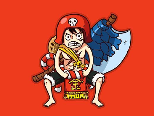 一套激萌的海贼王手机壁纸~（不定时更新）