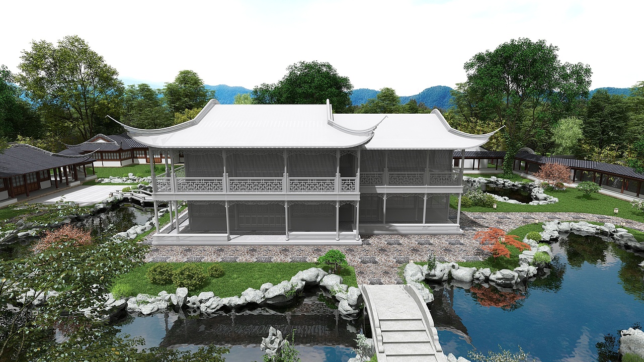 模袋云场景渲染-场景合集