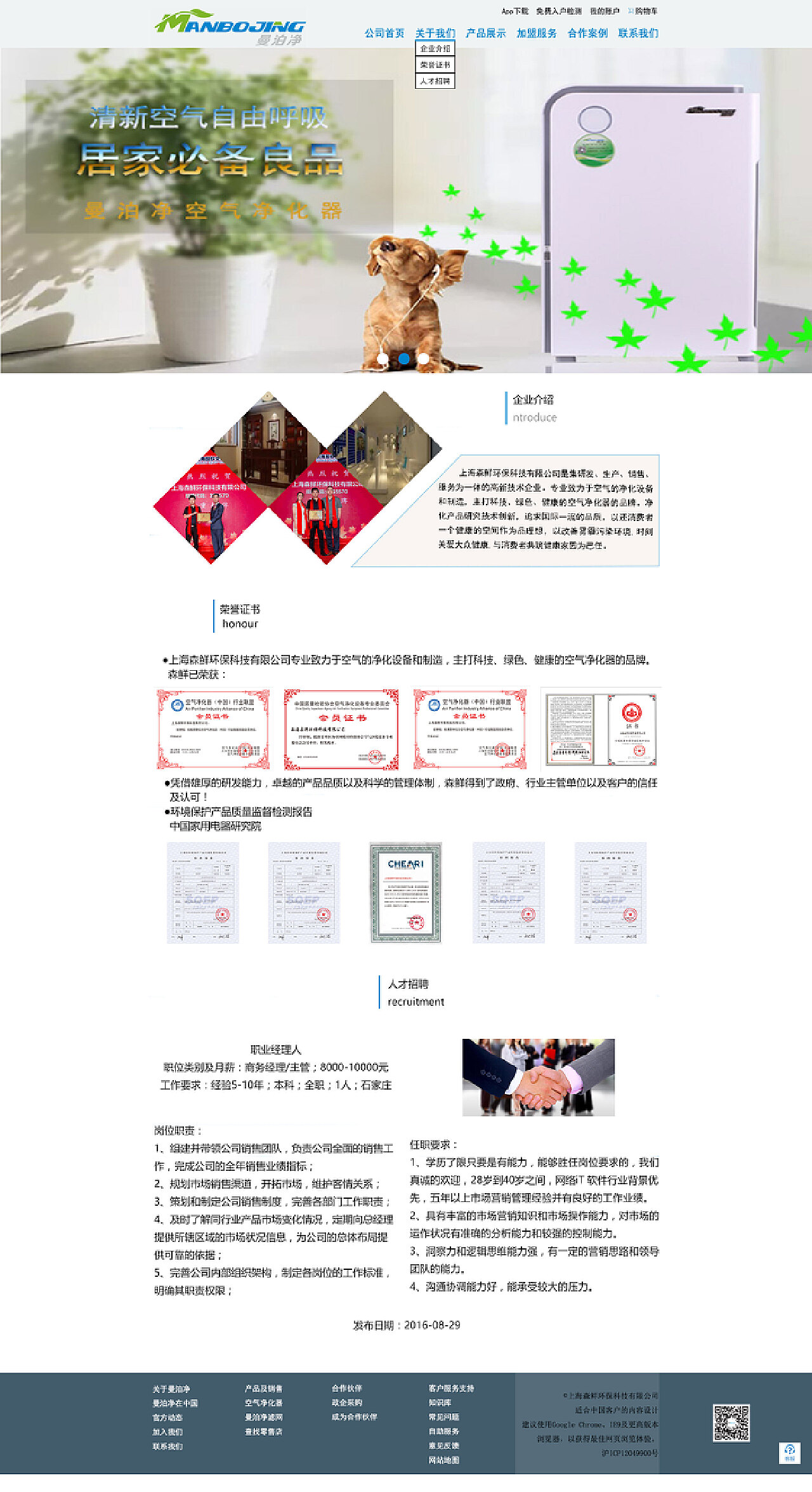 网站页面