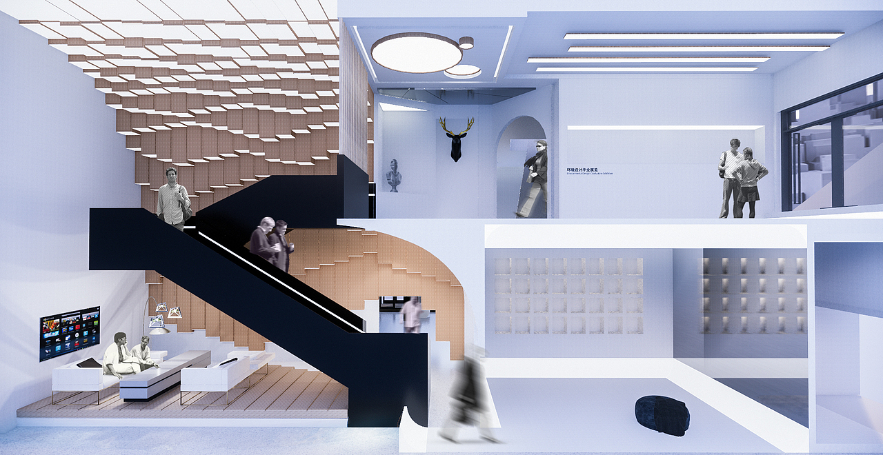 毕业设计展馆（图ZMjMzNDQ3NDk2） - 家装设计 - 站酷设计师Oxygen134原创素材 - 站酷ZCOOL