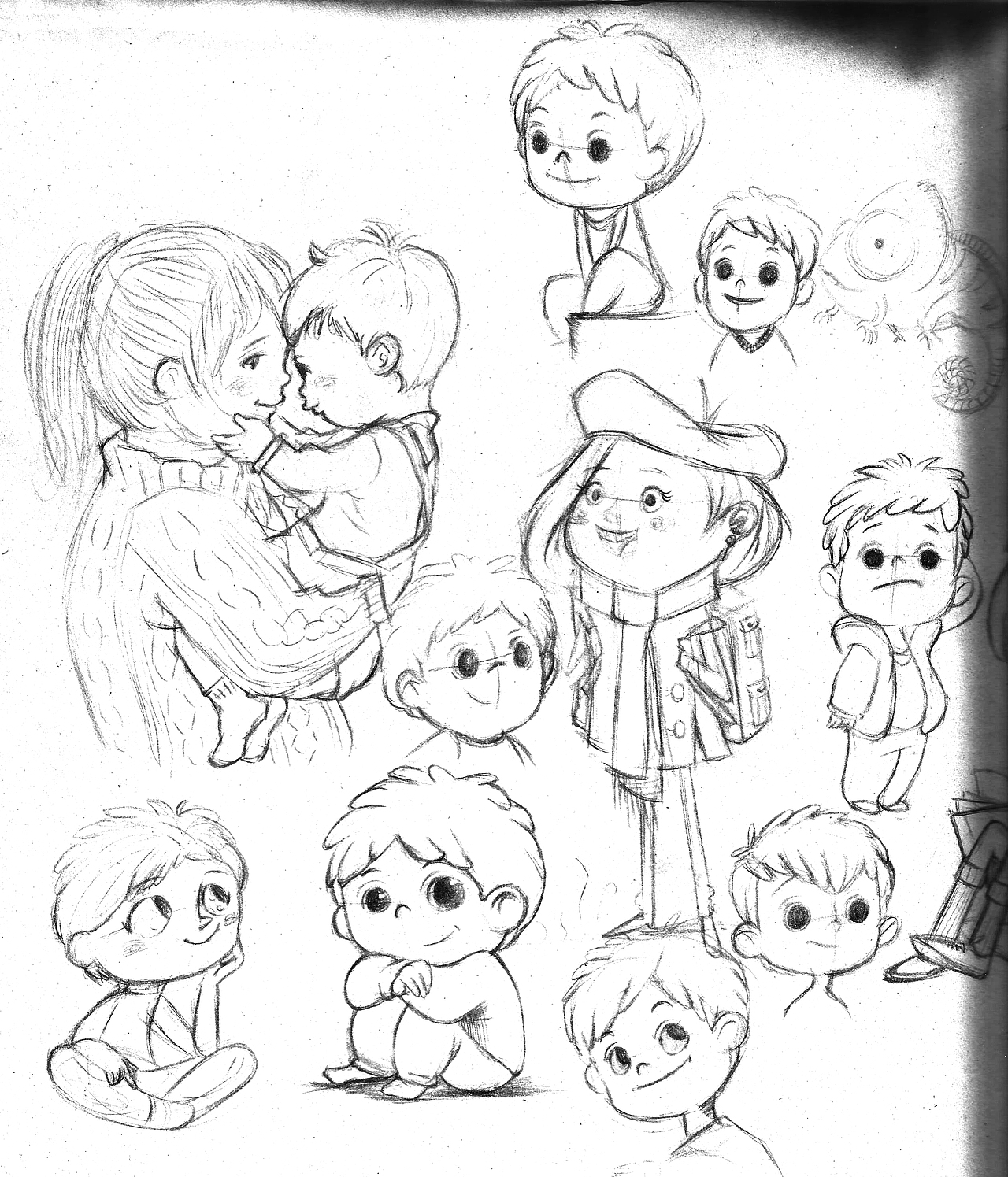 最近的插画习作