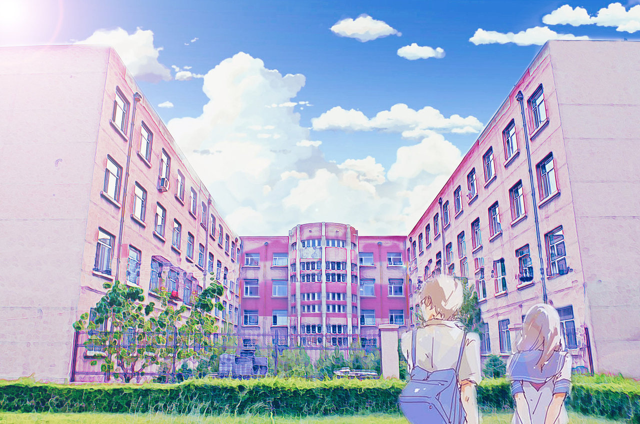 二次元大同大学（图ZMTgzNjM0MTYw） - 风光摄影 - 站酷设计师狂狷生原创素材 - 站酷ZCOOL