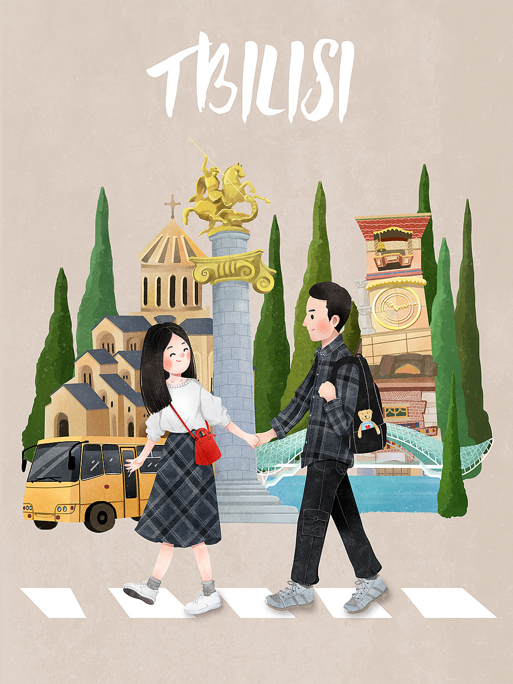 两个人的格鲁吉亚之行