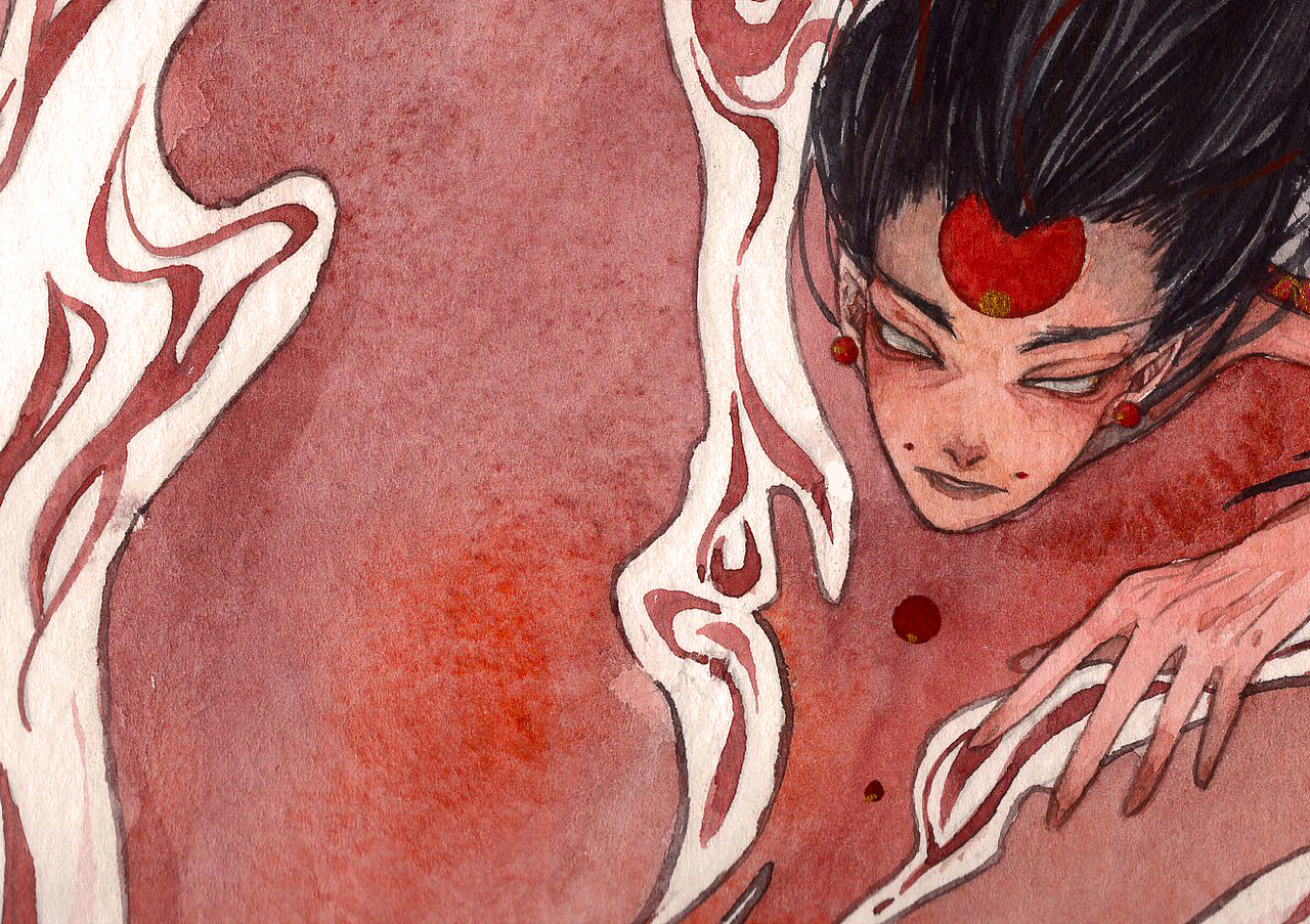《万灵录》精怪篇-—不归鹤（图ZMTk5OTQ1NjUy） - 创作习作 - 站酷设计师白术叔叔原创素材 - 站酷ZCOOL
