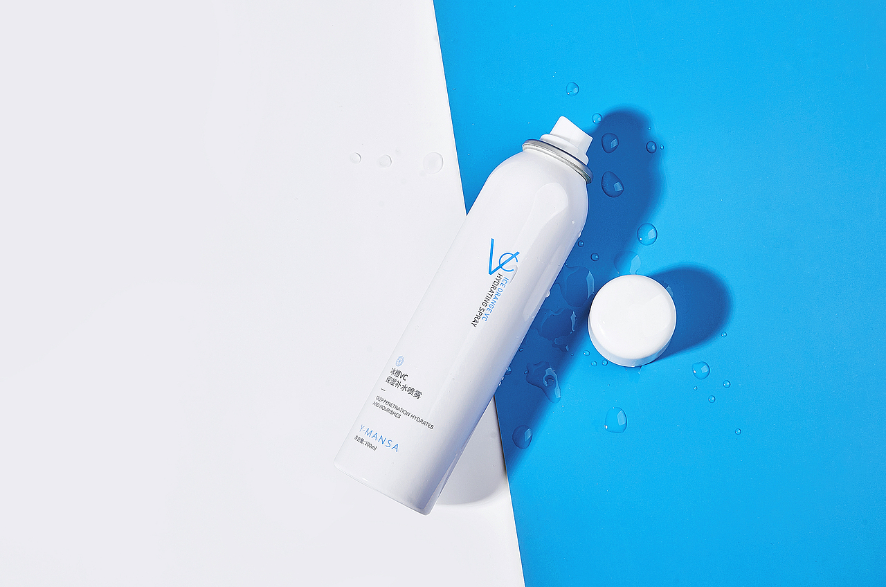 喷雾 化妆品拍摄,静物拍摄影