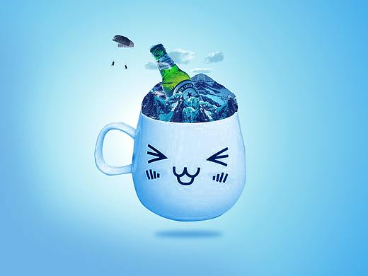 杯山海报（个人主页-ZNDYzNDE1MjQ=） - 海报 - 站酷设计师一直野生的阿巴兽原创素材 - 站酷ZCOOL