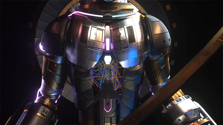 关于C4D机械人物建模的尝试-阿肯（图ZMTczNzA5NzM2） - 机械/交通 - 站酷设计师Akon阿肯原创素材 - 站酷ZCOOL