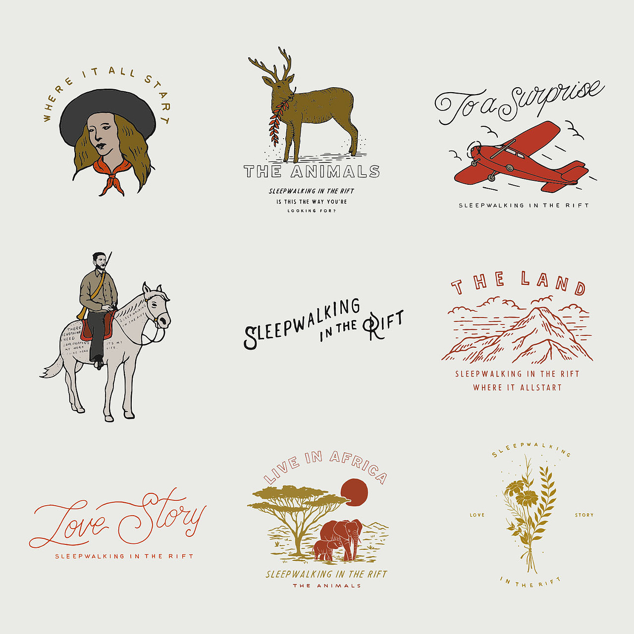 梦断裂谷（图ZMTc5NjQ0NjE2） - 图案 - 站酷设计师OLDWAVES_DESIGN原创素材 - 站酷ZCOOL