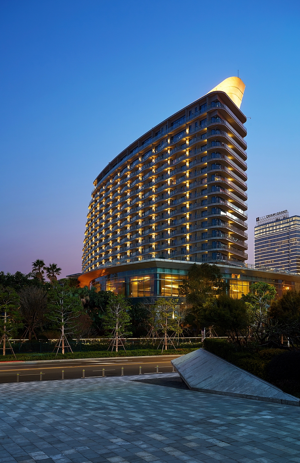 酒店展馆外景拍摄