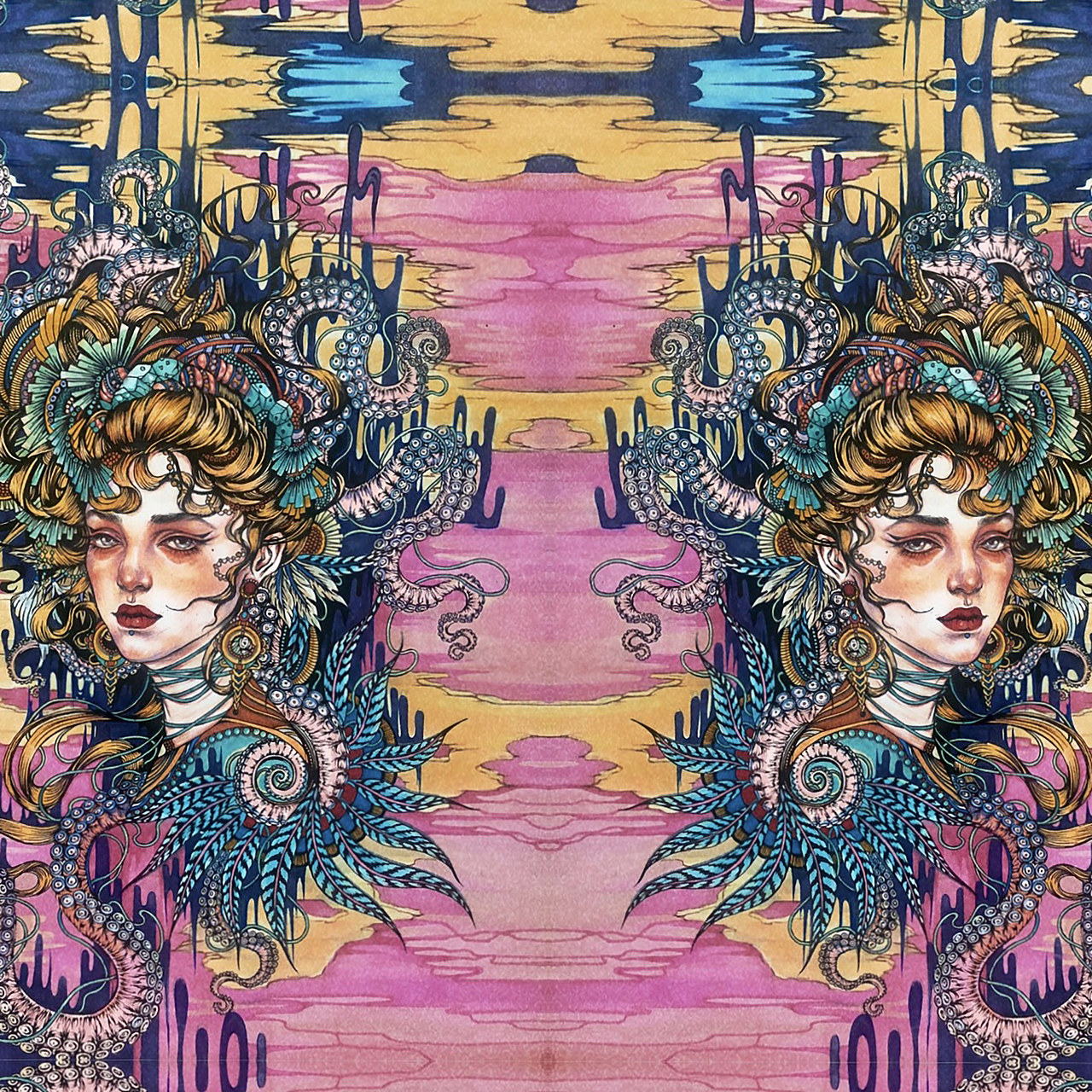 拖拖栖栖(图ZMTY2MjU4MDQ0) - 艺术插画 - 站酷设计师蓝斓岚原创素材 - 站酷ZCOOL