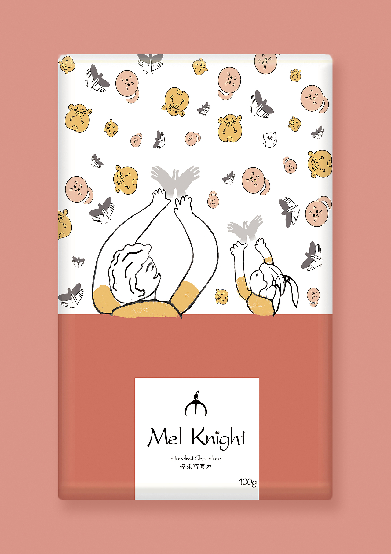 Mel knight巧克力包装设计