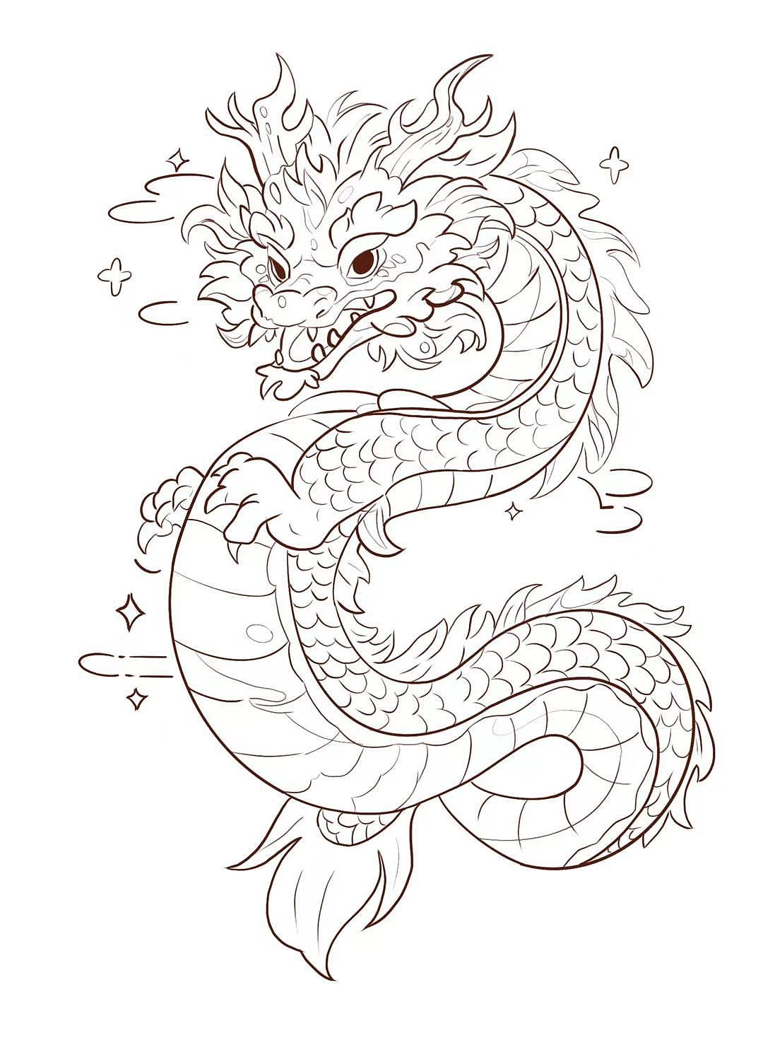 开启龙年之旅（图ZMzU4ODg3Nzg4） - 创作习作 - 站酷设计师何木木002原创素材 - 站酷ZCOOL