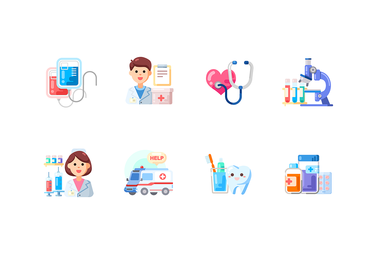 医疗icon（图ZMTIwNzAzNzgw） - 图标 - 站酷设计师值得熊九洗头原创素材 - 站酷ZCOOL