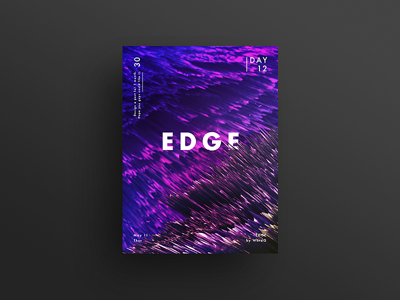 Daily poster | 每日海报 第2周（图ZNzkzMjc5MDQ=） - 海报 - 站酷设计师Seventeen十七原创素材 - 站酷ZCOOL