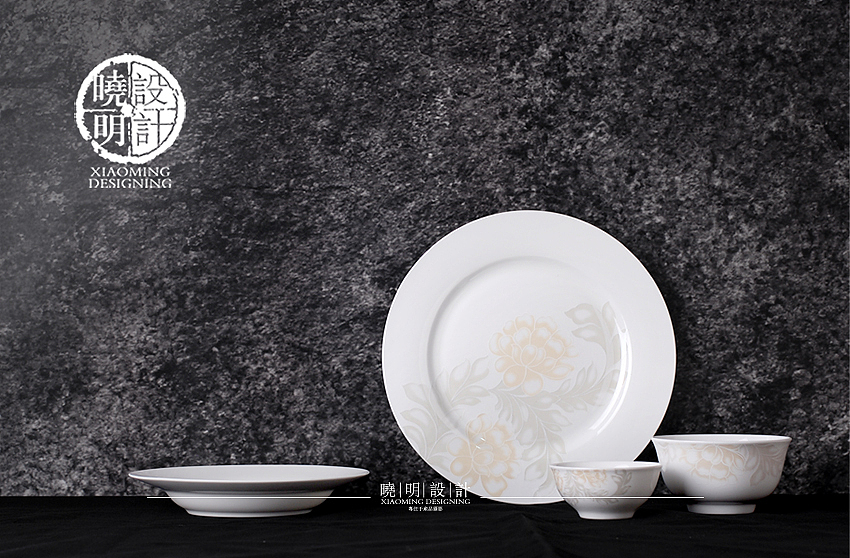 淄博陶瓷餐具拍摄