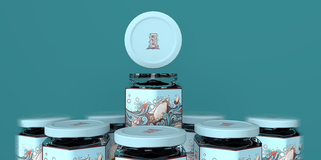 蚝生活包装设计（练习作品）