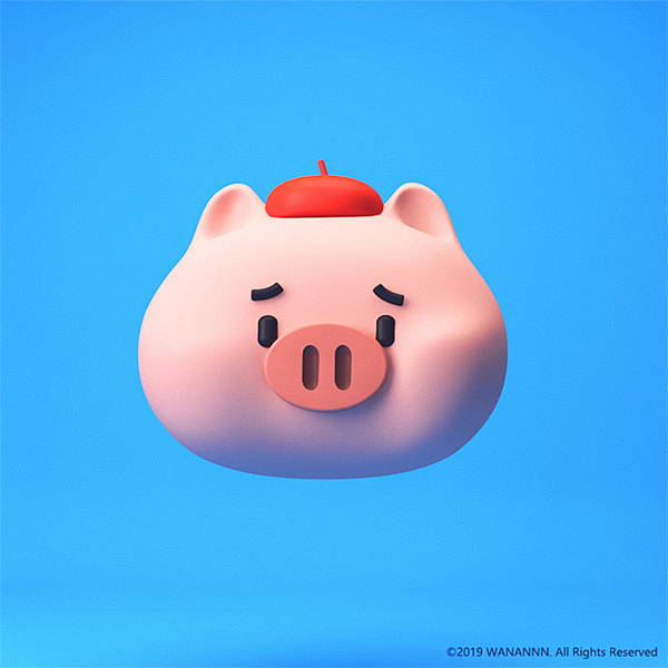 猪猪的独居生活001（图ZMTcwMjY5Nzcy） - 其他三维 - 站酷设计师WANANNN原创素材 - 站酷ZCOOL